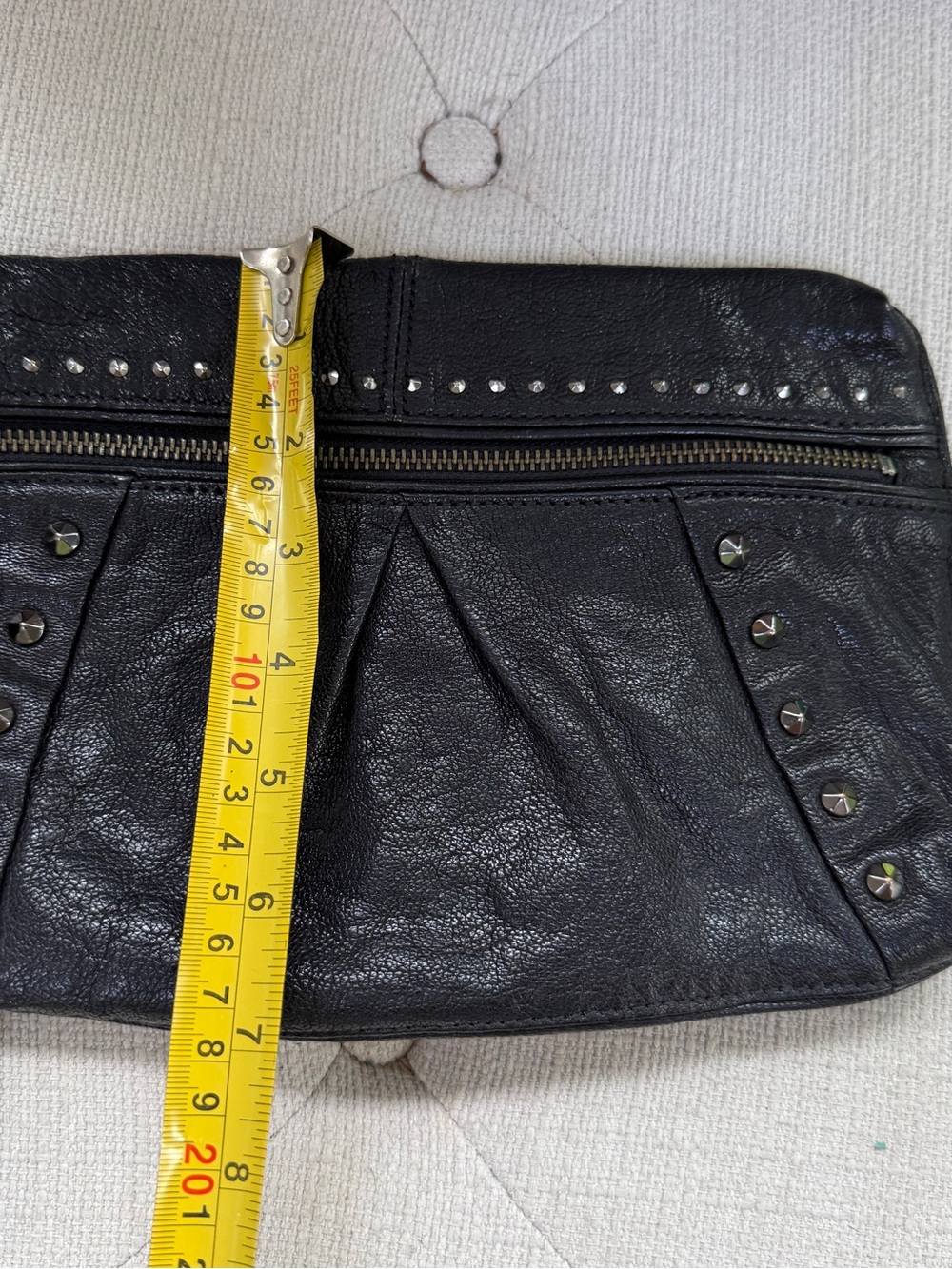 Banana Republic Black Studded Wristlet Clutch - Picture 4 of 5
